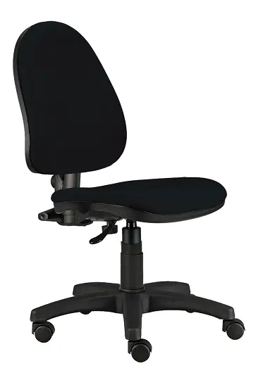 888/MEK židle kancelářská, látka DO DORA D 02 - látka černá